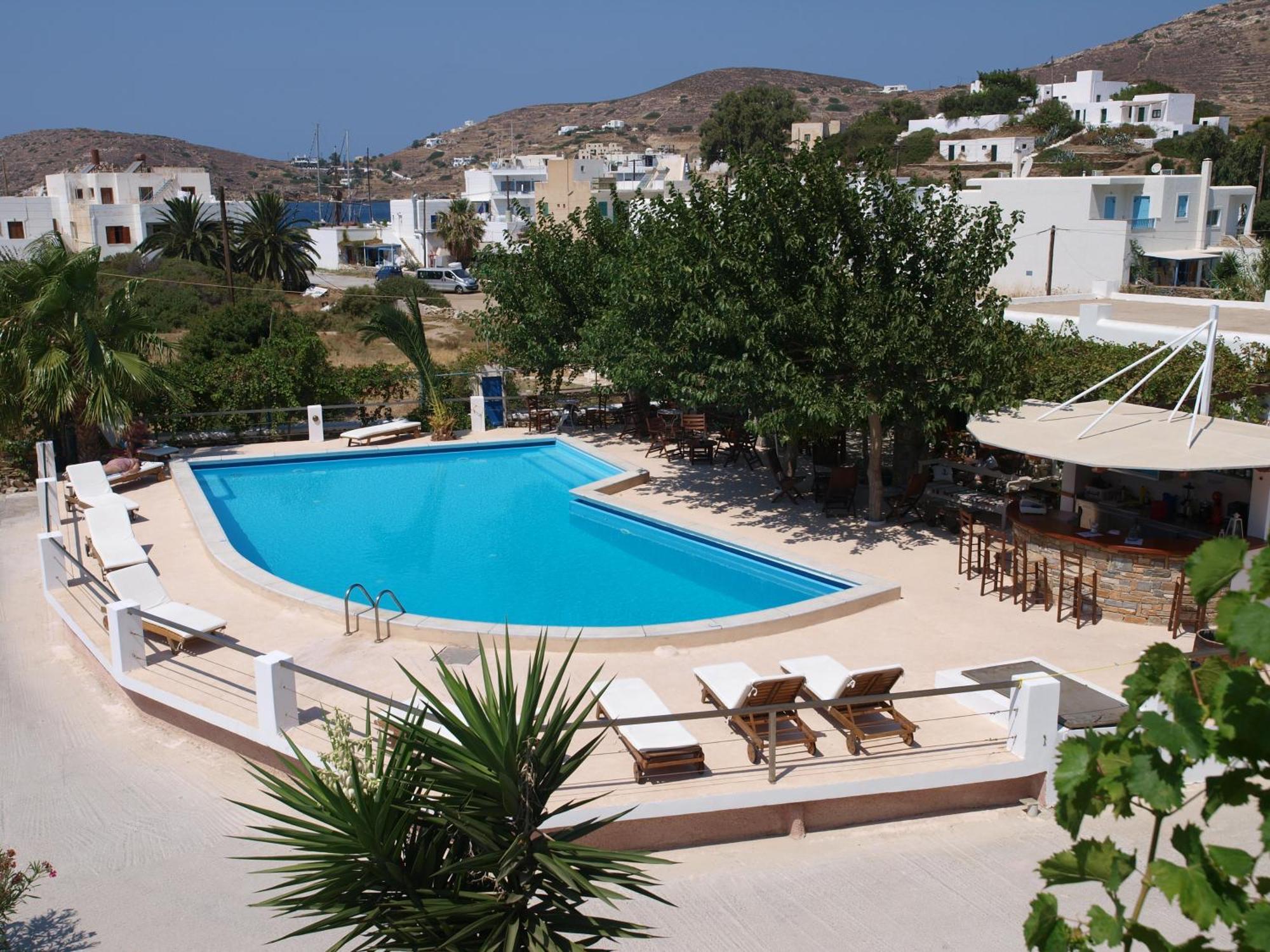 Pension Irene Hotel Иос Хора Екстериор снимка
