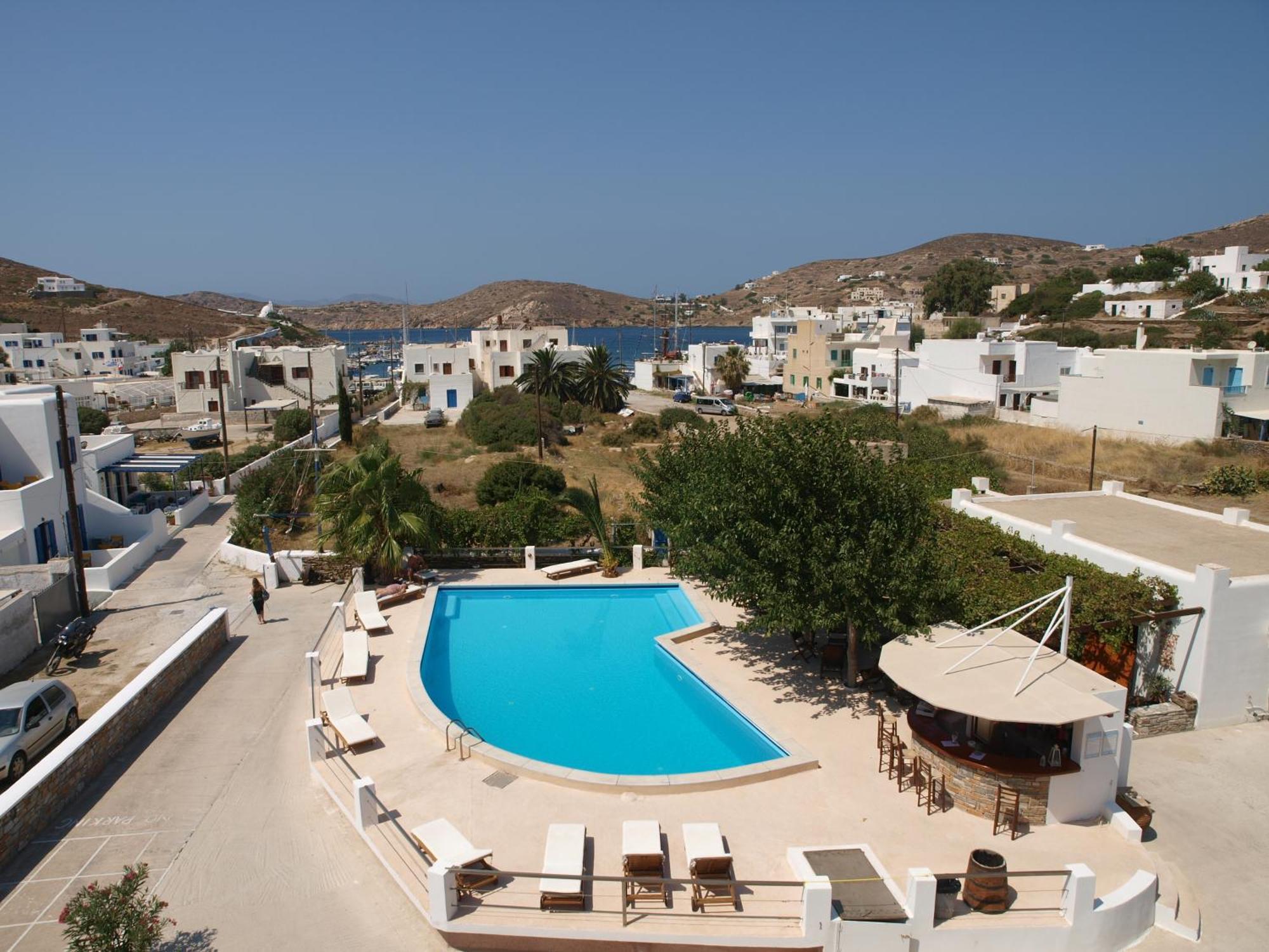 Pension Irene Hotel Иос Хора Екстериор снимка