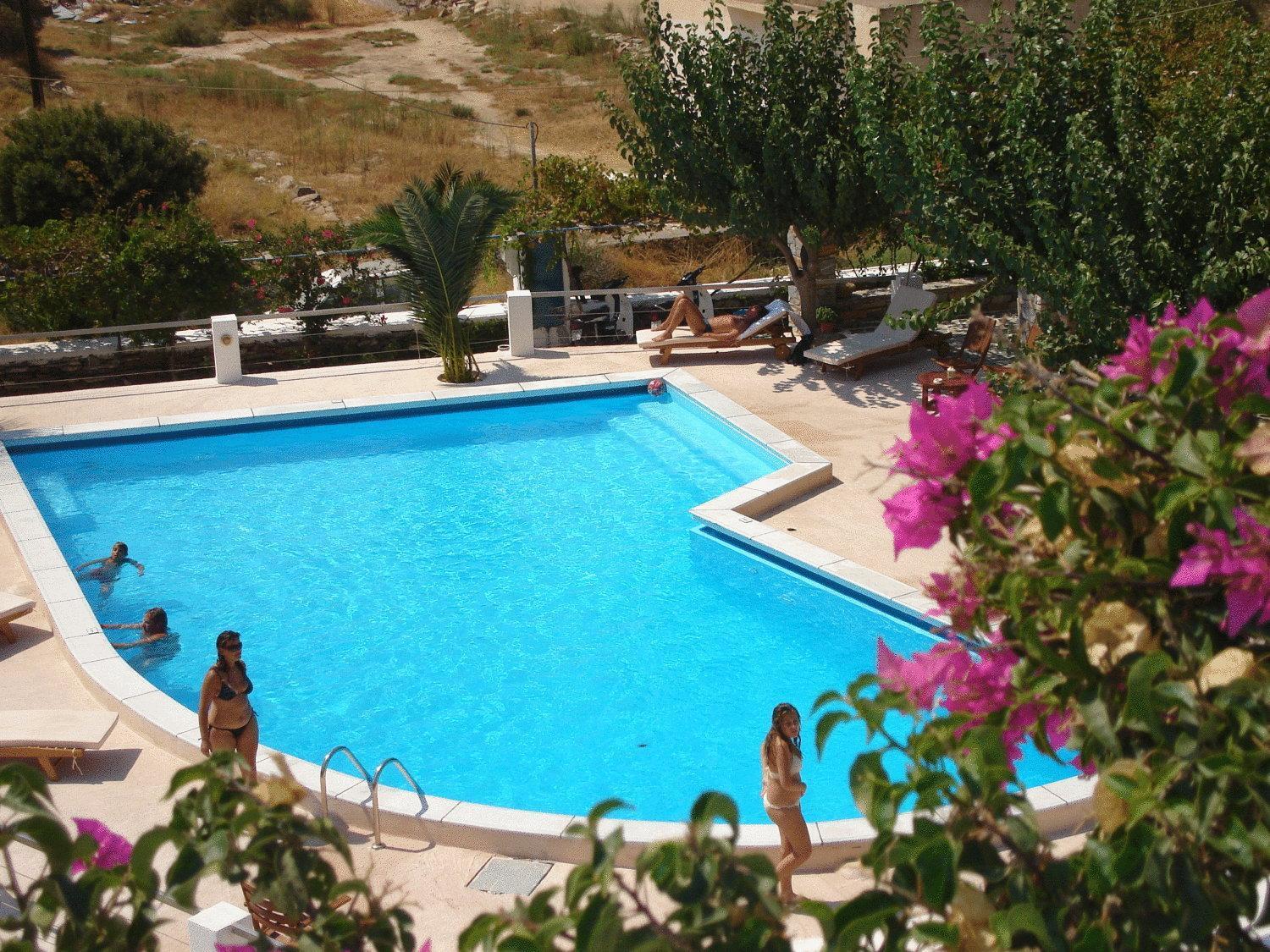 Pension Irene Hotel Иос Хора Екстериор снимка